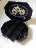 Caixa em mdf decorada sextavada